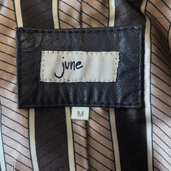 June black leather blazer - Picture 8 of 10